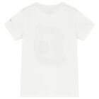 Boys Ivory Helmet Logo T-Shirt, 2, hi-res
