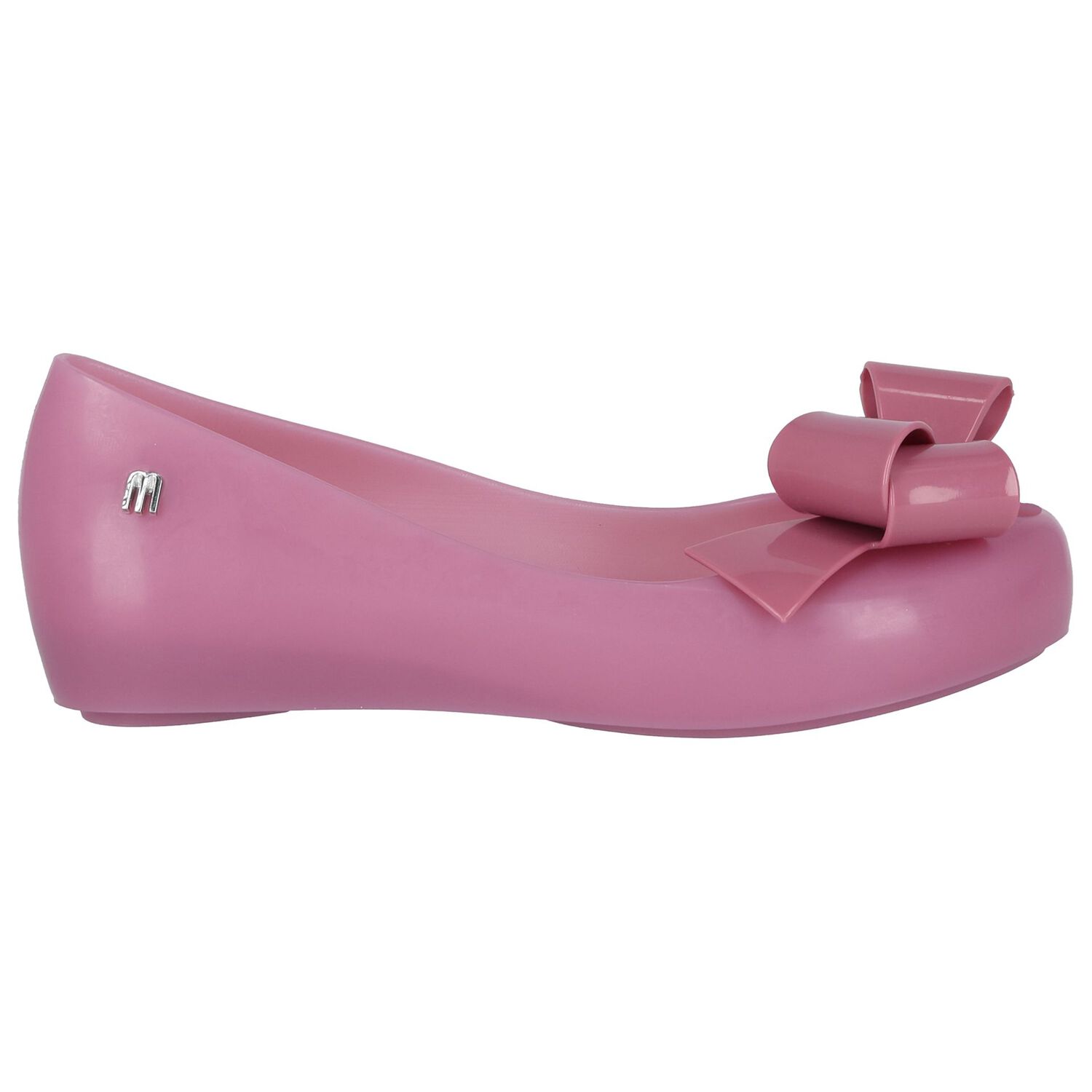 Girls Lilac Bow Jelly Shoes, 2, hi-res image number null