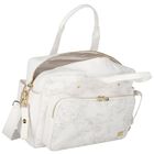 White Geo Map Baby Changing Bag, 3, hi-res