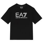 Boys Black Logo Shorts Set, 1, hi-res