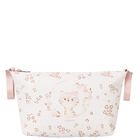 Ivory & Pink Toiletry Bag, 1, hi-res