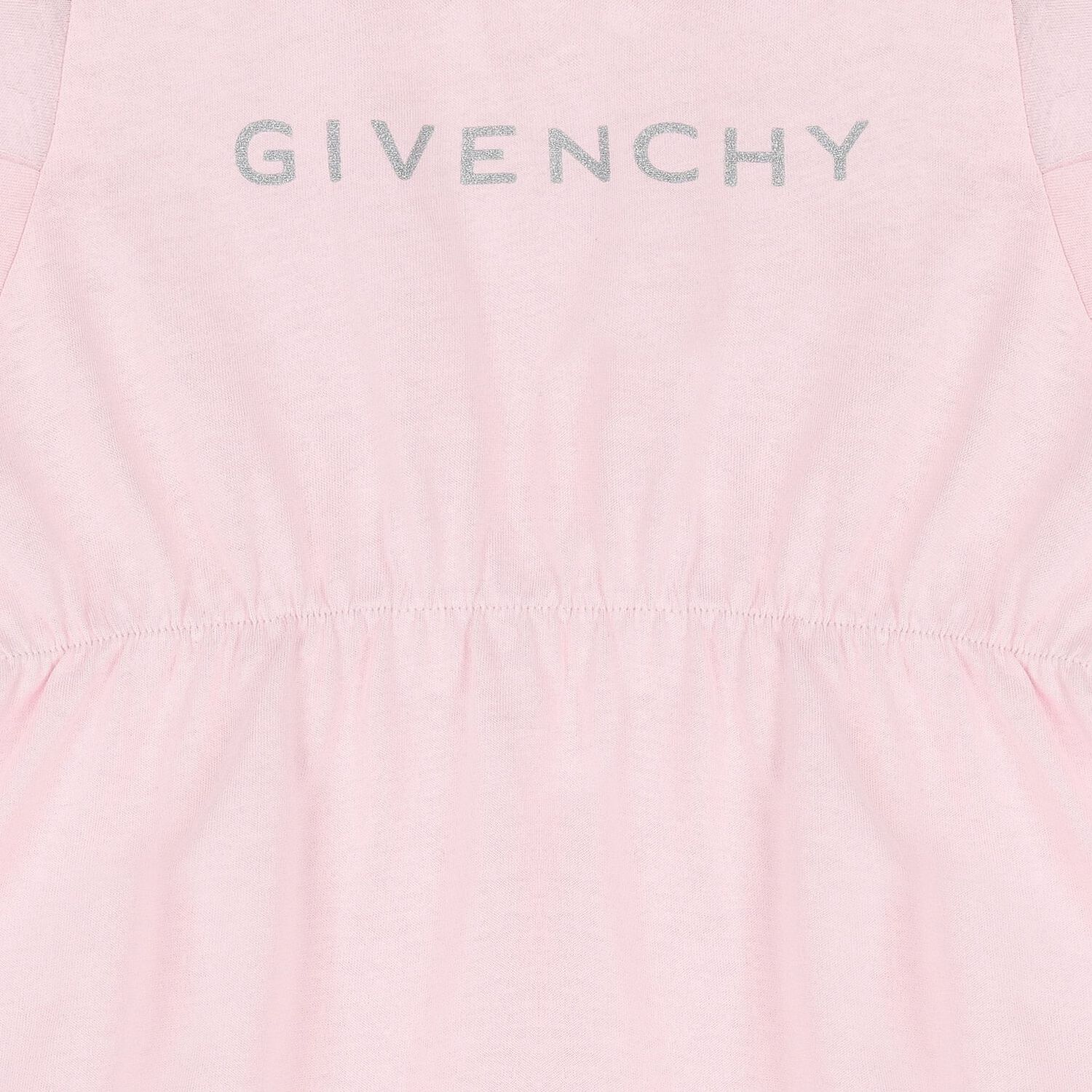 Younger Girls Pink Logo Dress, 1, hi-res