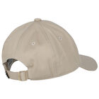 Beige Logo Embroidered Cap, 3, hi-res