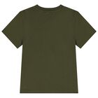 Boys Green Logo T-Shirt, 2, hi-res