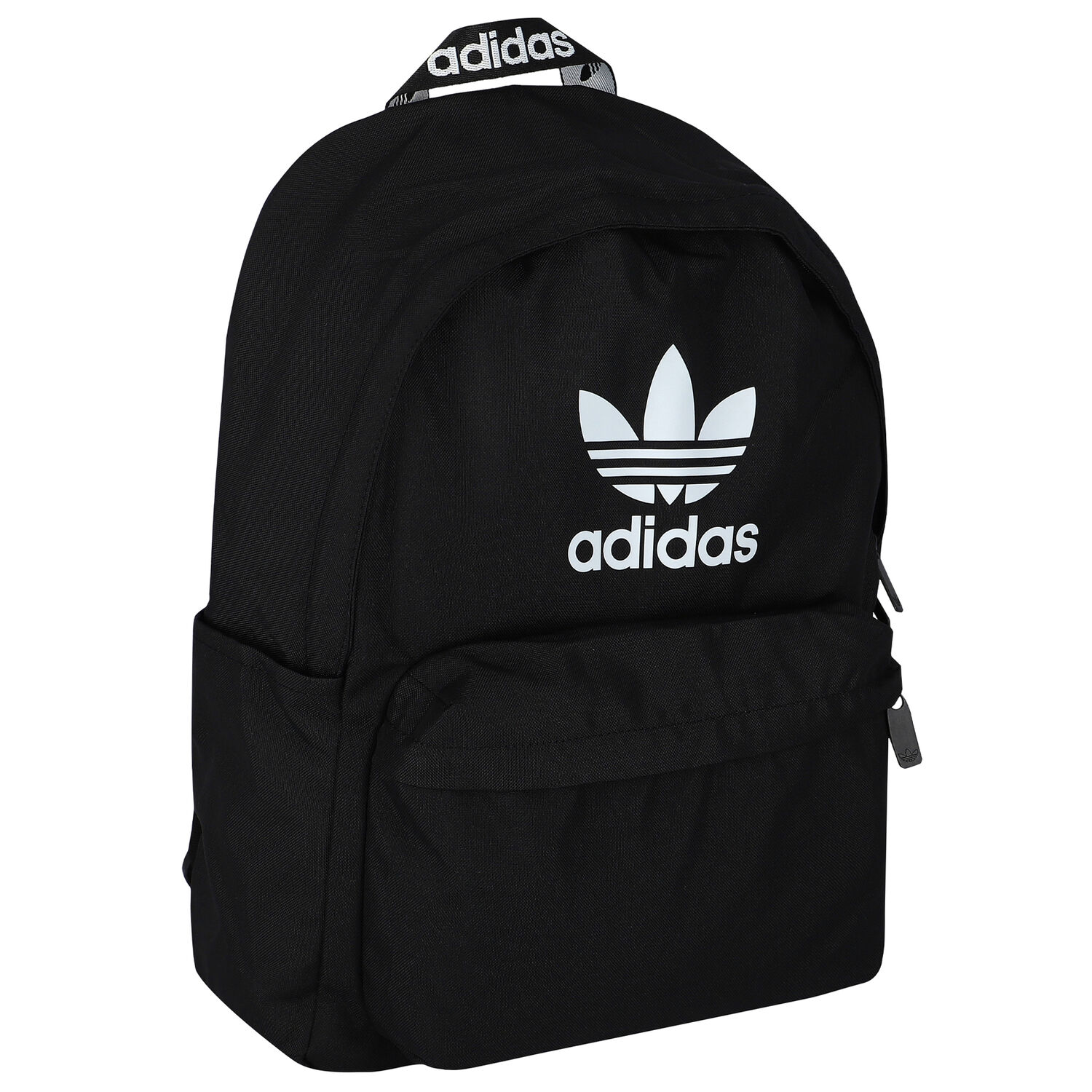 Black Logo Backpack, 1, hi-res