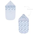 Blue Logo Reversible Baby Nest, 2, hi-res