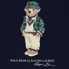 Boys Navy Blue Polo Bear T-Shirt, 1, hi-res
