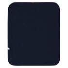 Navy & White Logo Baby Blanket, 1, hi-res