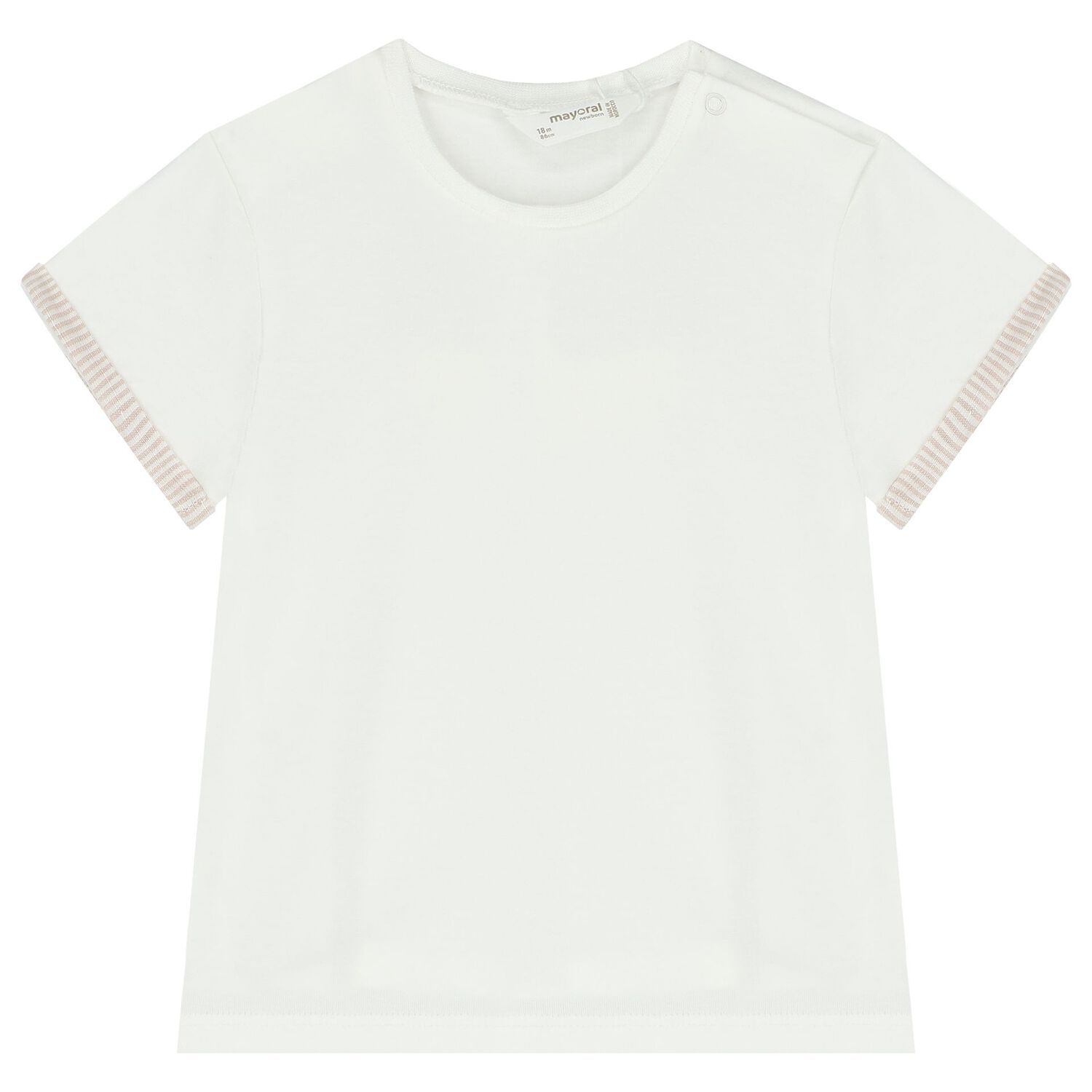 Baby Boys Striped Dungaree & T-Shirt Set, 2, hi-res