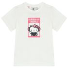 White & Grey Hello Kitty Shorts Set, 1, hi-res