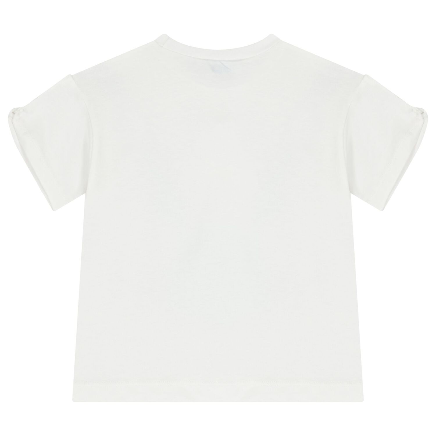 Girls White & Denim Blue Heart Leggings Set, 1, hi-res