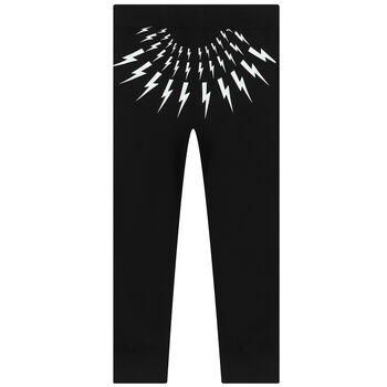 Boys Black Thunder Joggers