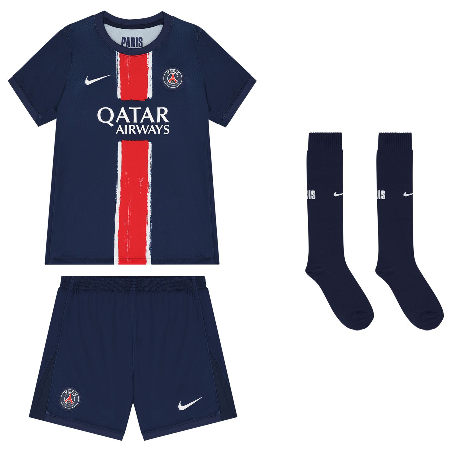 Navy Blue Paris Saint Germain 2024/25 Shorts Set, 1, hi-res image number null