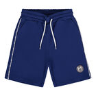 Boys White & Navy Blue Short Set, 1, hi-res