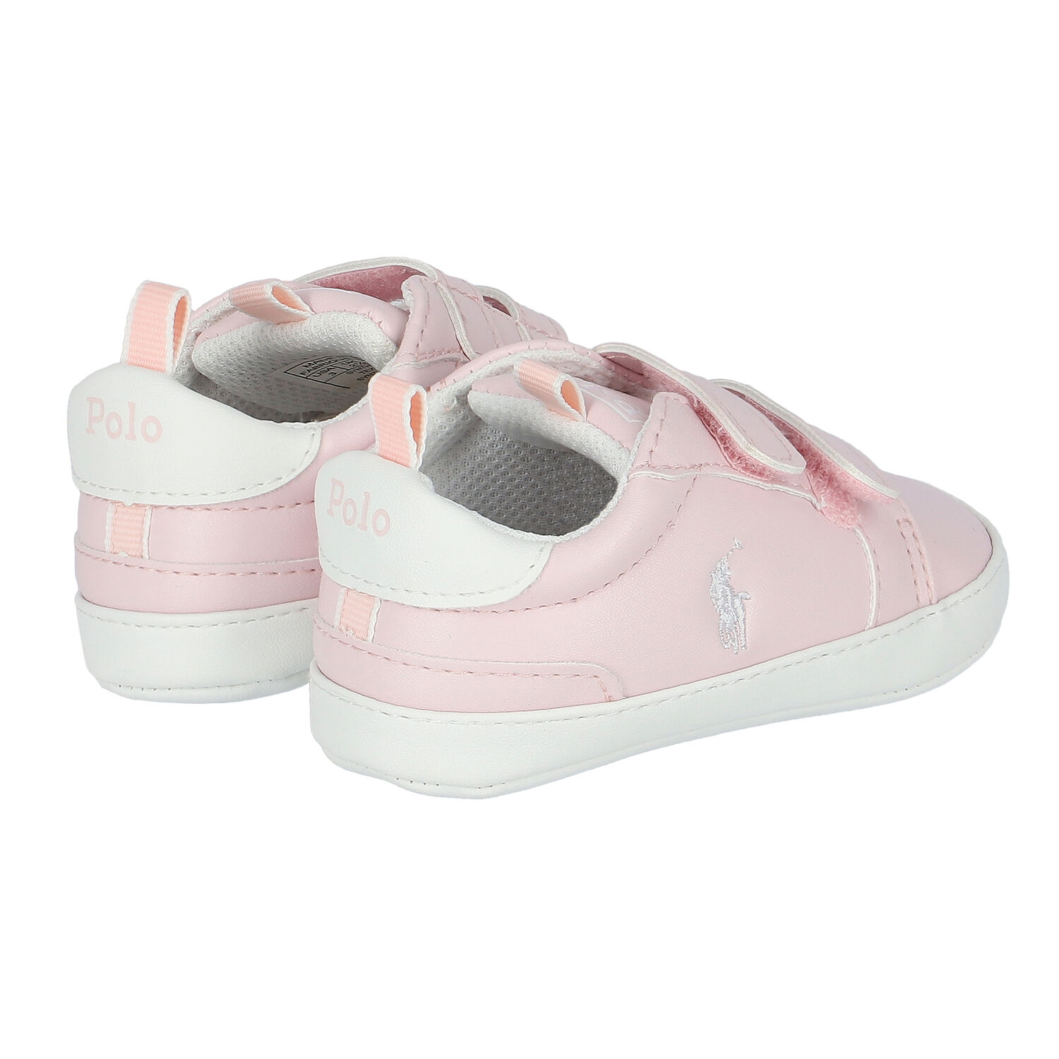Baby Girls Pink Logo Pre Walker Shoes, 1, hi-res