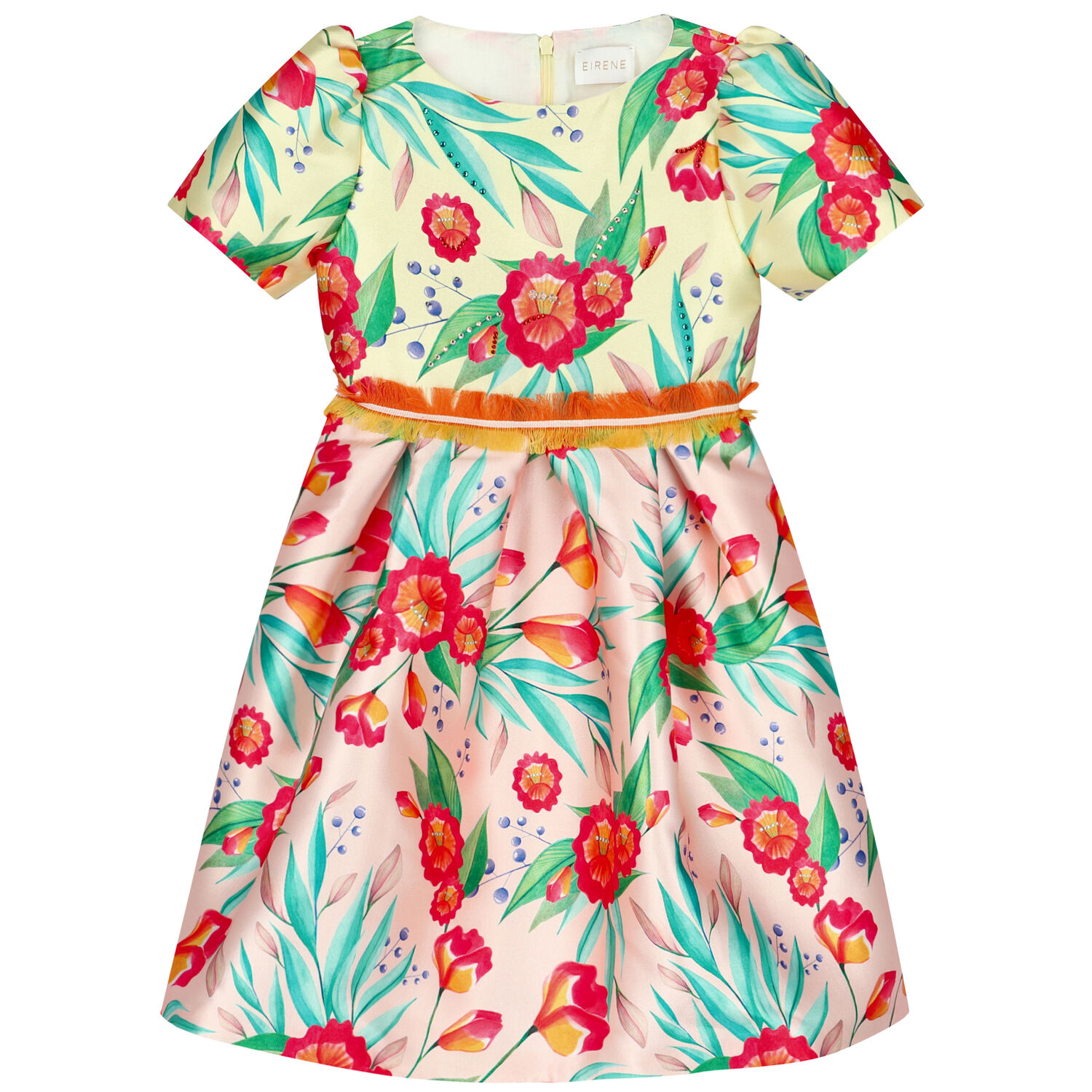 Girls Floral Dress, 1, hi-res image number null