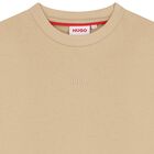 Boys Beige Logo T-Shirt, 3, hi-res