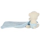 Baby Boys Blue & Beige Teddy Bear Comforter, 2, hi-res