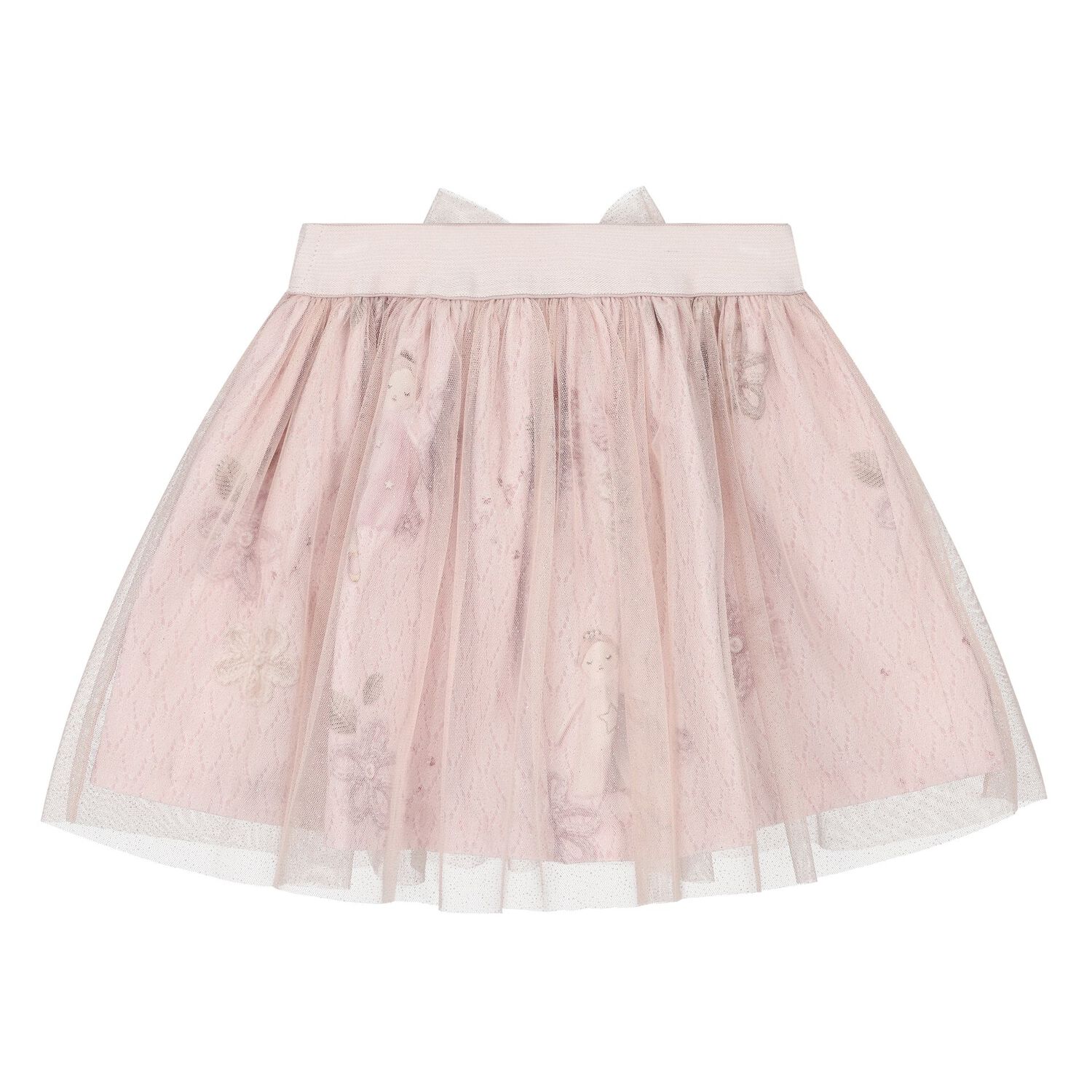 Girls Pink Tulle Skirt, 1, hi-res image number null