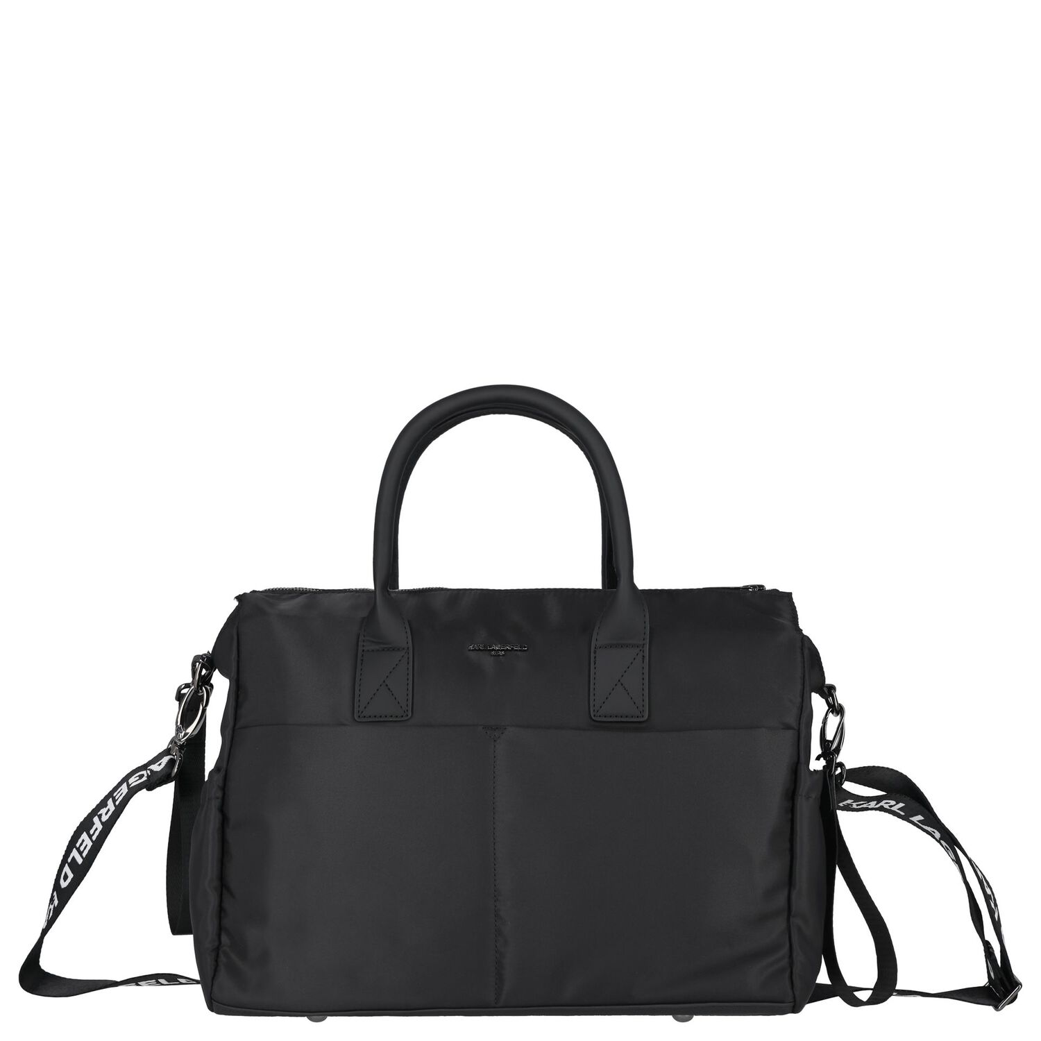 Black Ikonik Baby Changing Bag, 1, hi-res