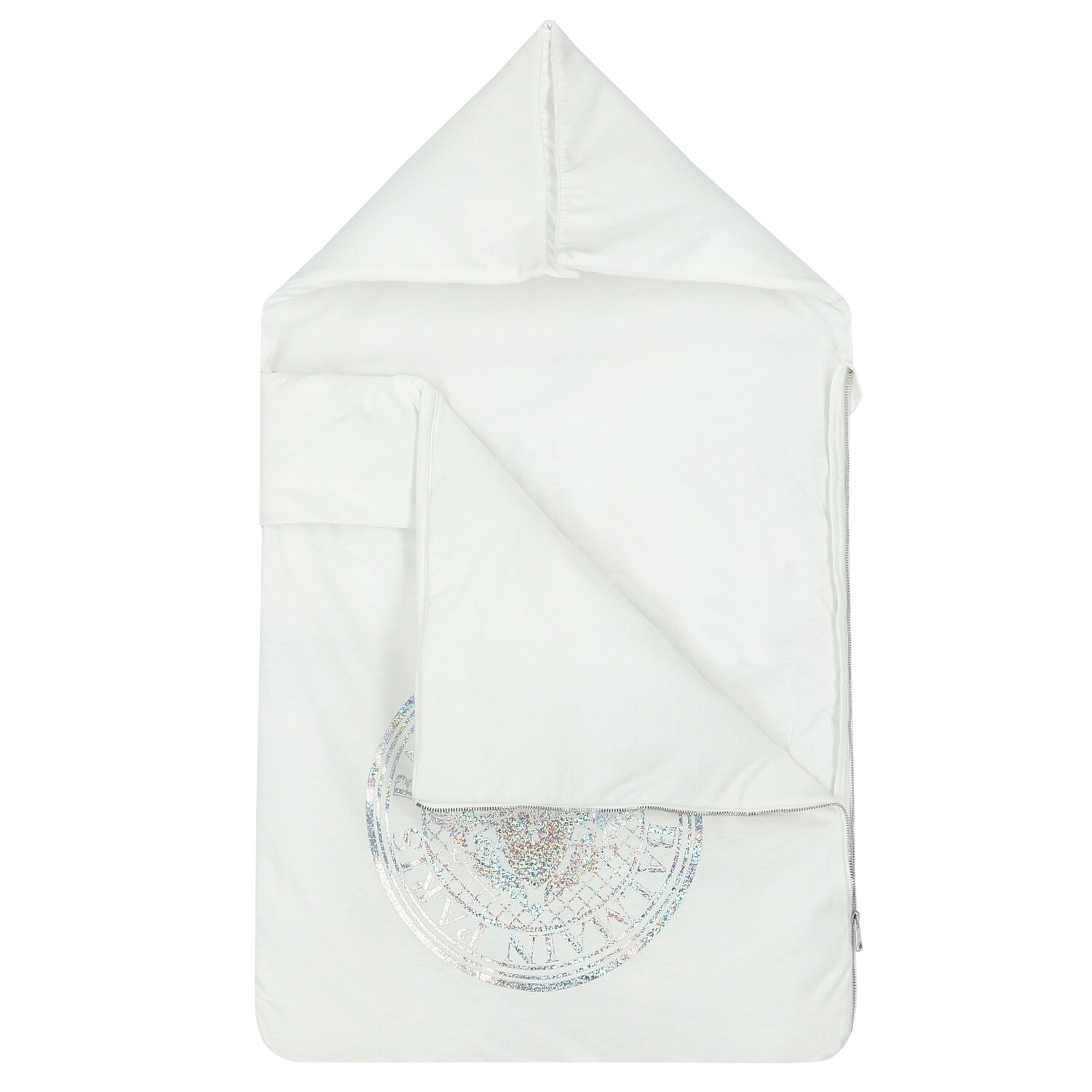 White Logo Baby Nest, 1, hi-res