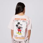Girls Pink Logo Disney T-Shirt, 1, hi-res