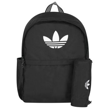 Black Logo Backpack