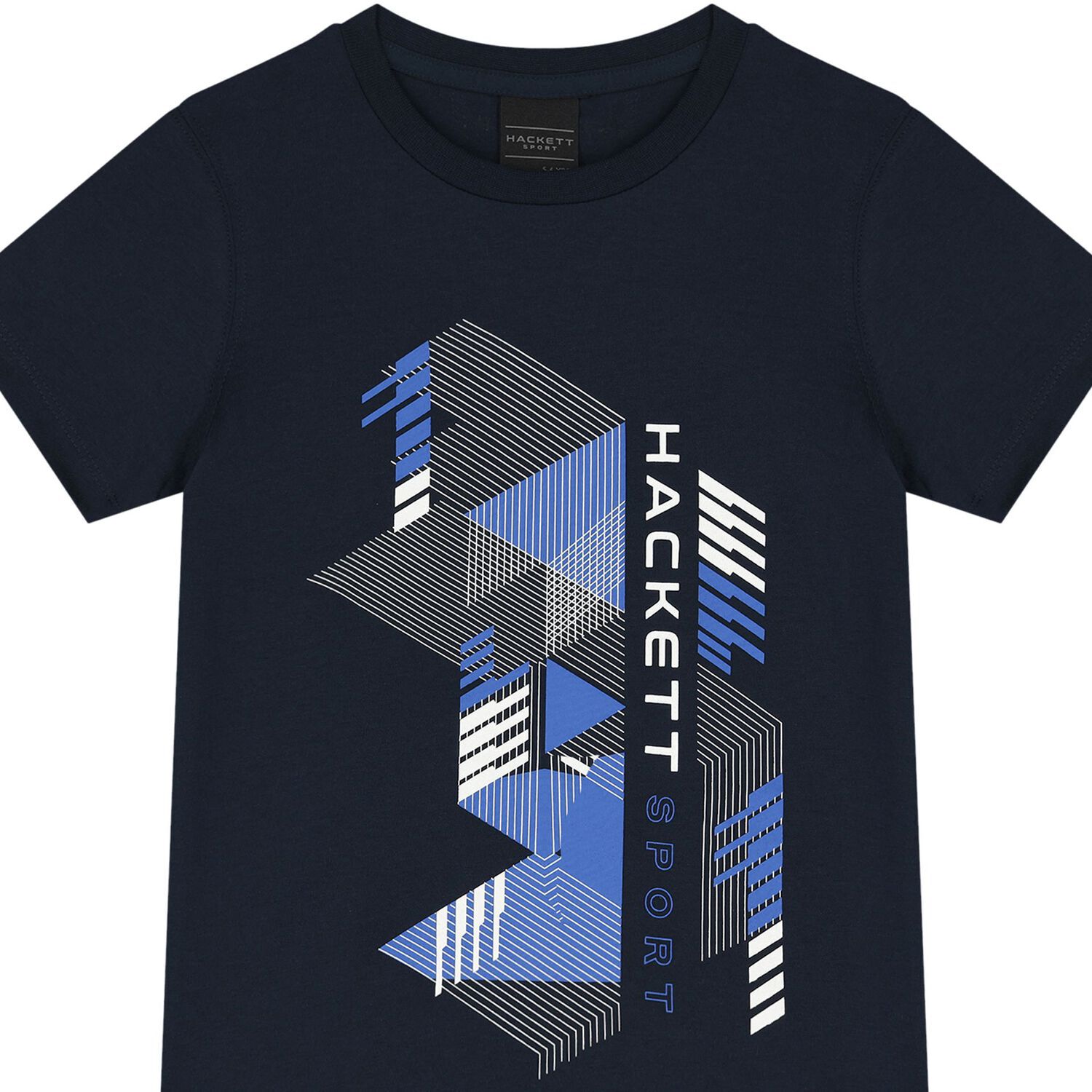 Boys Navy Blue Logo T-Shirt, 1, hi-res image number null