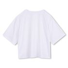Girls White Logo T-Shirt, 1, hi-res