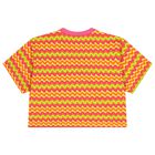 Girls Pink, Orange & Yellow Striped Leggings Set, 1, hi-res