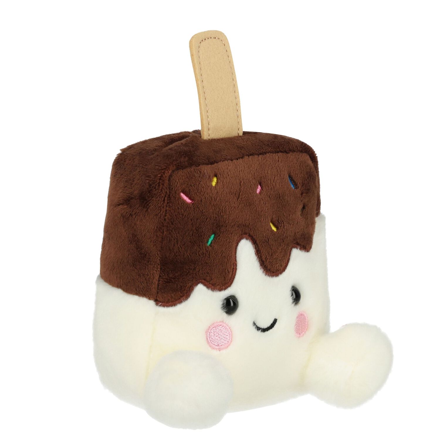 White & Brown Dolce Ice Cream Bar Baby Soft Toy ( 15CM ), 1, hi-res