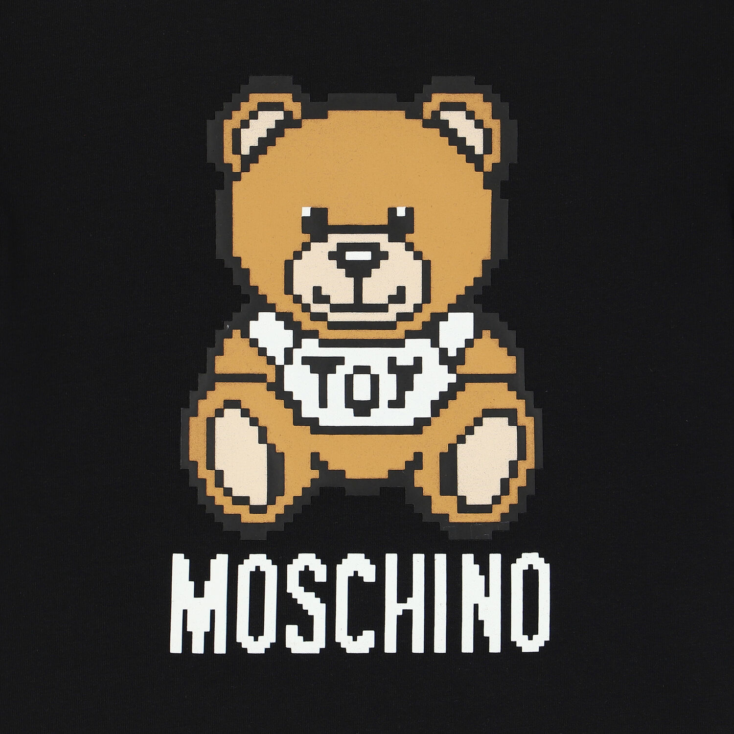 Girls Black Teddy Logo T-Shirt, 1, hi-res image number null