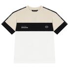 Boys Beige Shorts Set, 1, hi-res