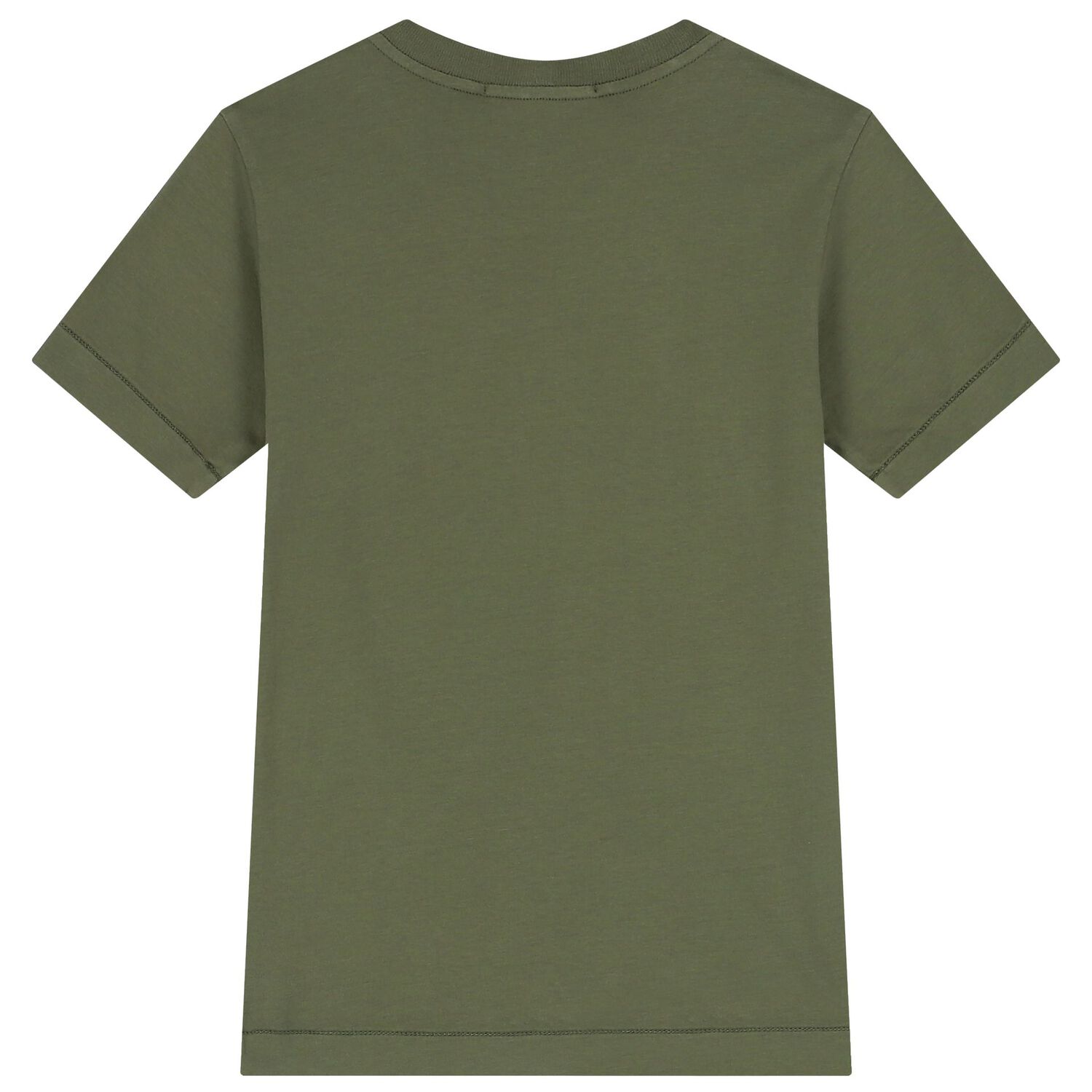 Boys Khaki Green Logo T-Shirt, 2, hi-res image number null