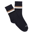 Boys White, Blue & Black Socks ( 3-Pack ), 2, hi-res