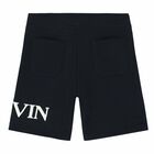 Boys Red Logo Shorts, 1, hi-res