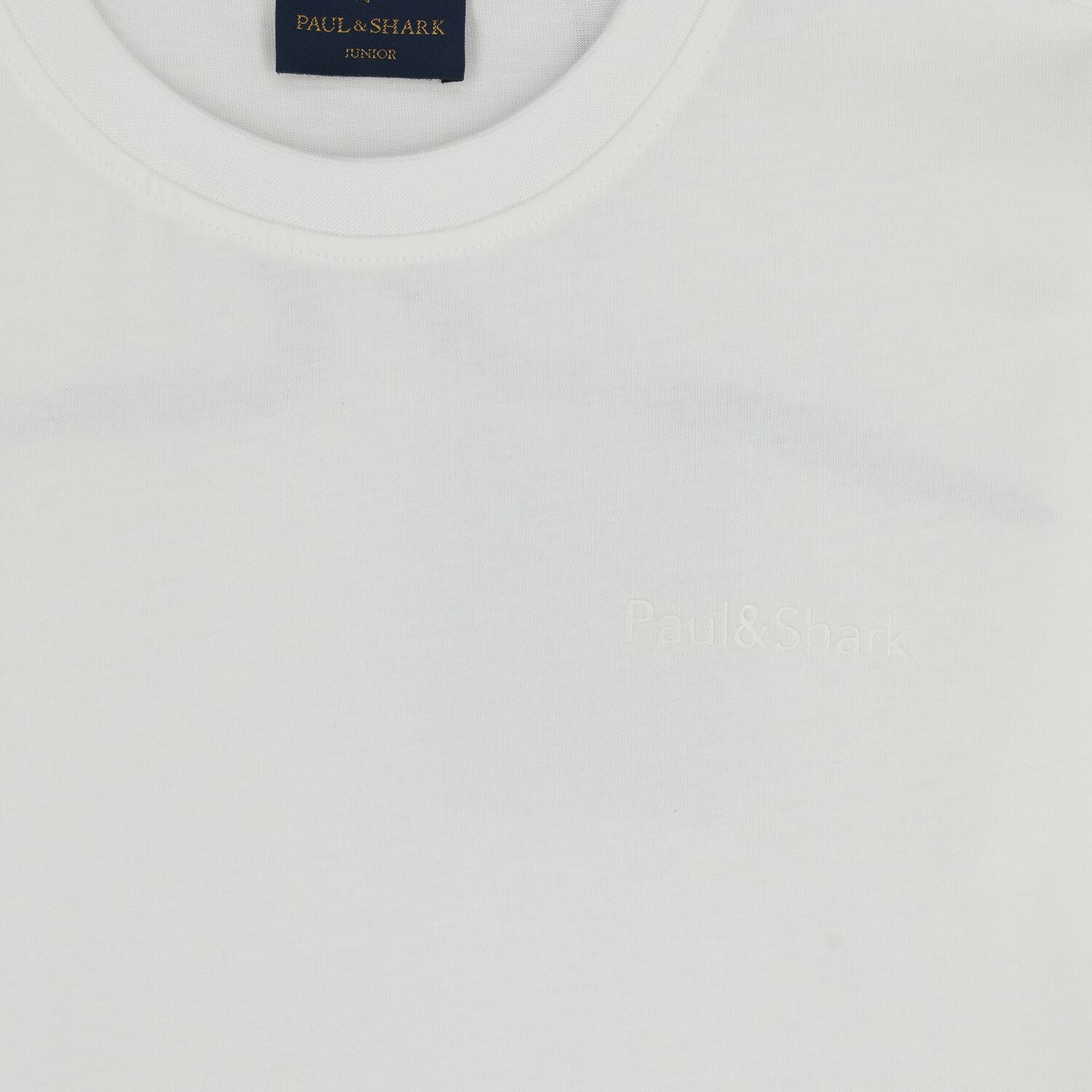 Boys White Logo T-Shirt, 1, hi-res