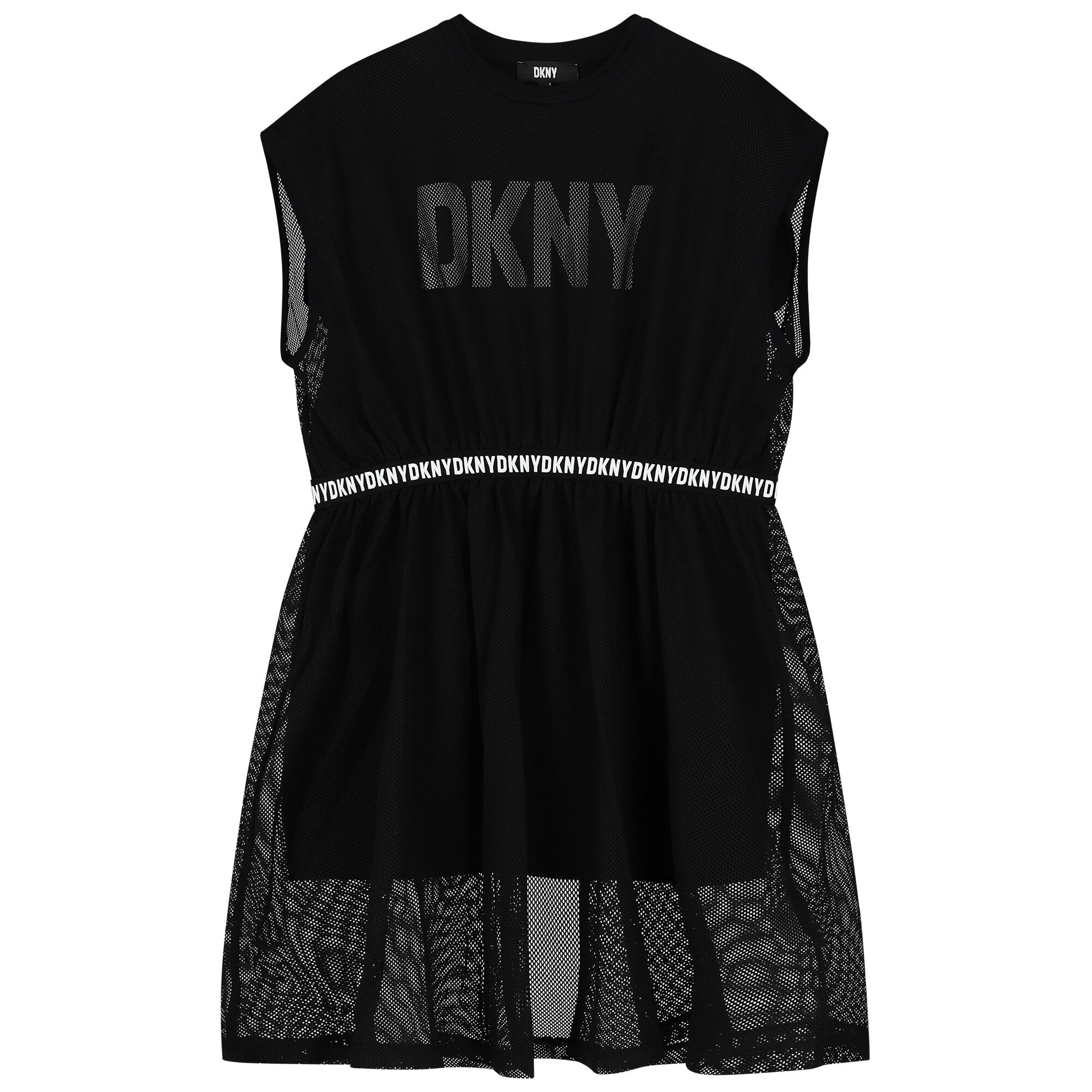Dkny white new arrivals lace dress