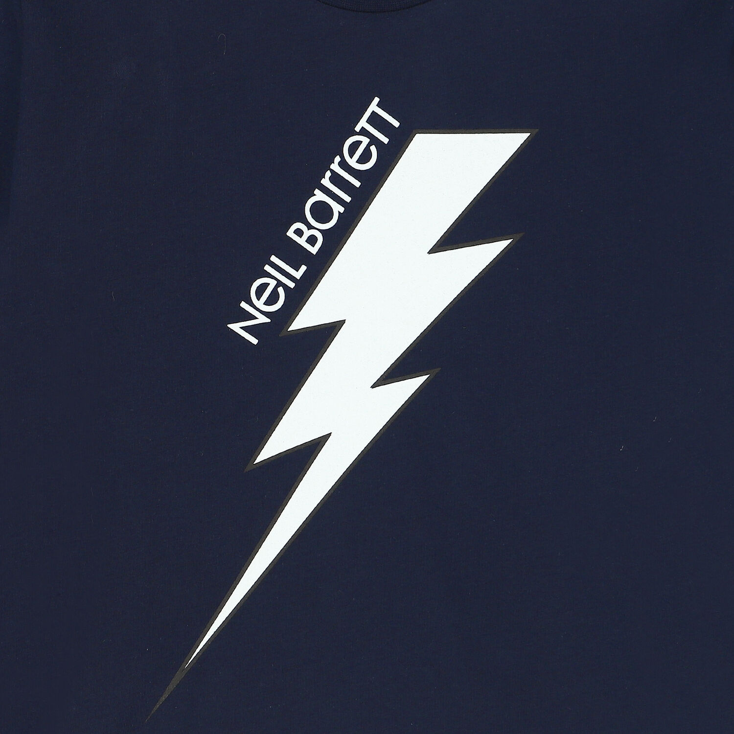 Boys Navy Thunderbolt Logo T-Shirt, 3, hi-res image number null