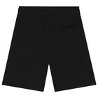 Boys Black Shorts Set, 1, hi-res