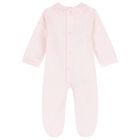 Baby Girls Pink Smocked Babygrow Gift Set, 3, hi-res