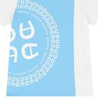 Boys White & Blue Logo T-Shirt, 3, hi-res