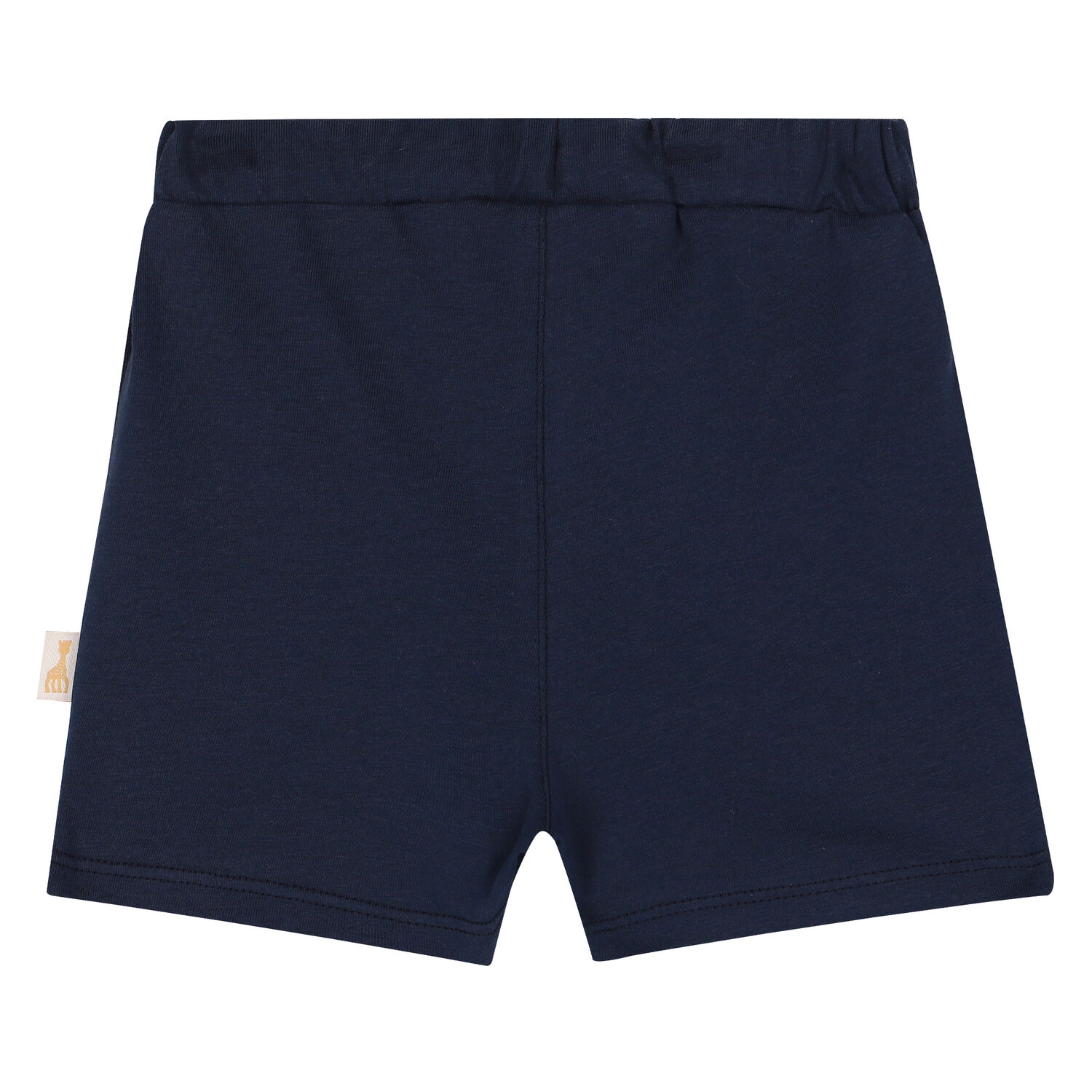 Baby Boys Navy Logo Shorts, 1, hi-res image number null