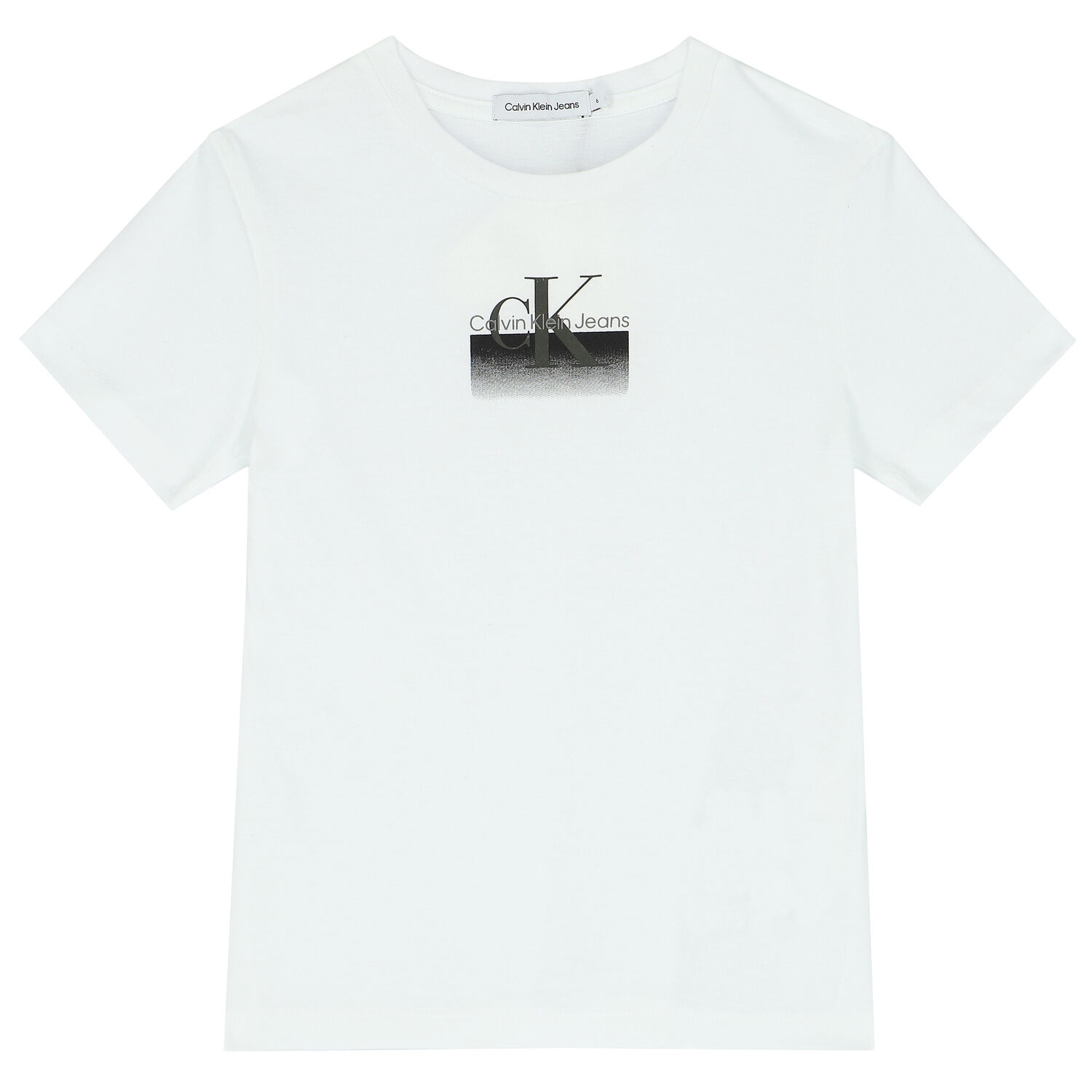 Boys White Logo T-Shirt, 2, hi-res image number null