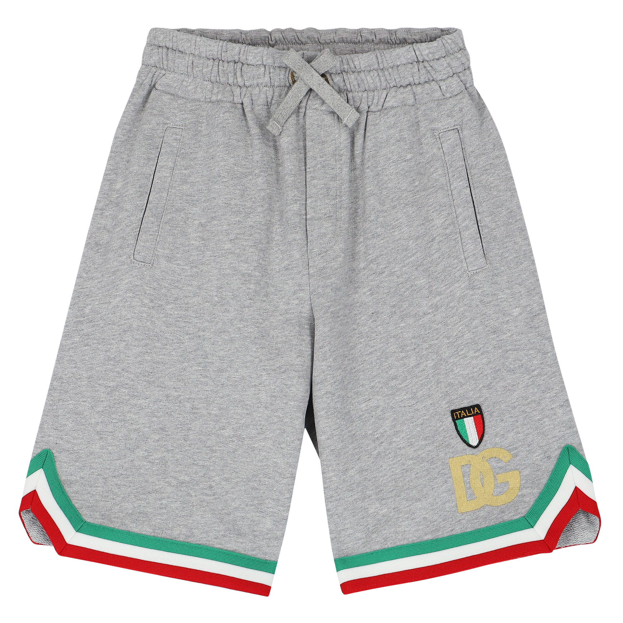Dolce Gabbana Boys Grey Jersey Shorts Junior Couture UK