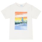 Boys White & Blue T-Shirts ( 2-Pack ), 1, hi-res