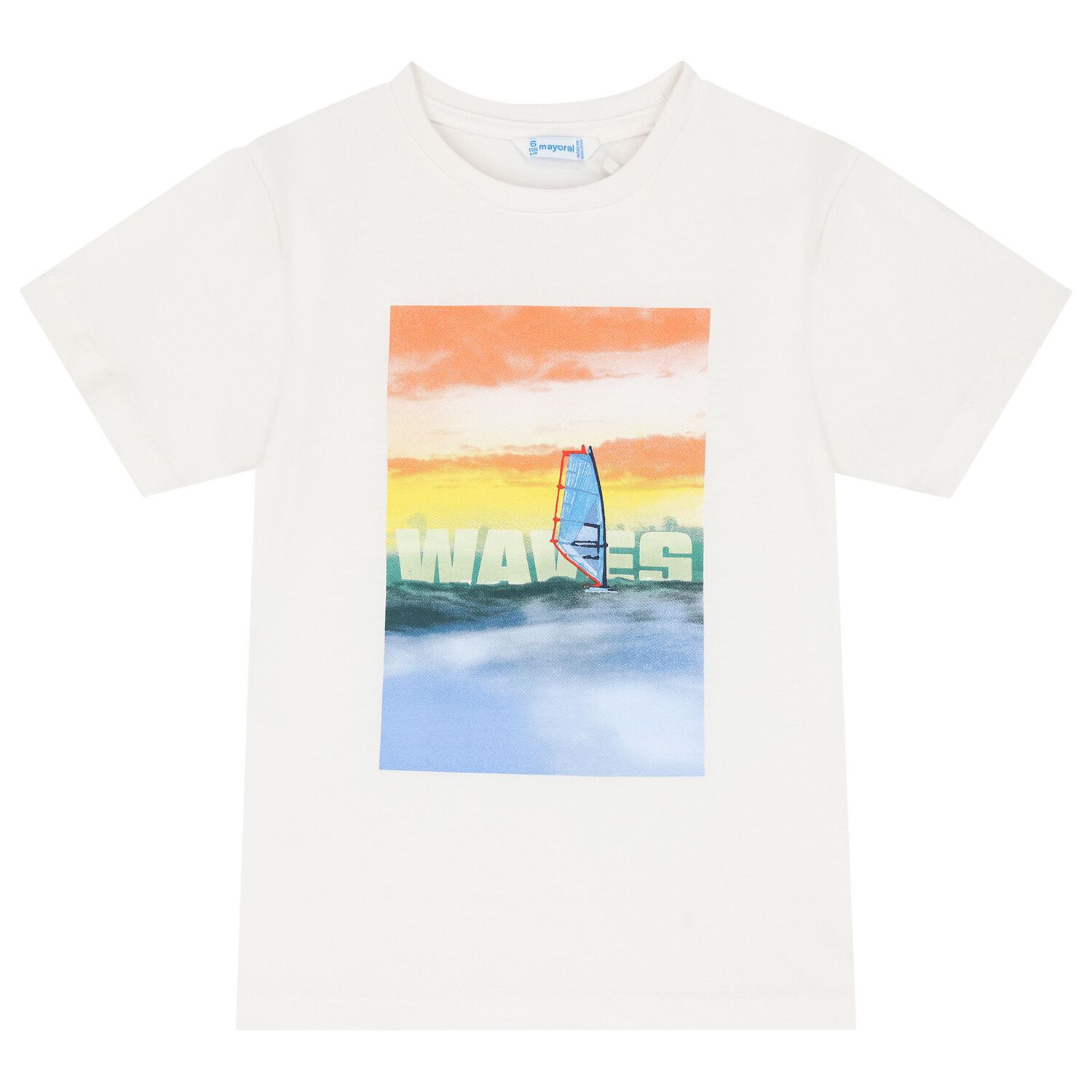Boys White & Blue T-Shirts ( 2-Pack ), 1, hi-res