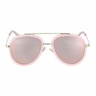 Girls Pink Aviator Sunglasses, 1, hi-res