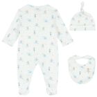 Baby Boys White Cute Mouse Babygrow Set, 1, hi-res