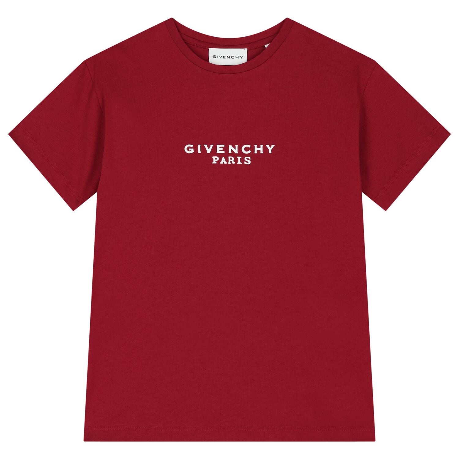 Girls Red Logo T-Shirt, 2, hi-res